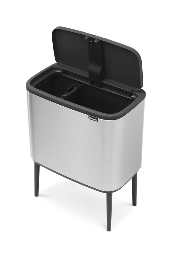 Koš za smeti Brabantia Bo Touch 11 + 23 l siva 316227