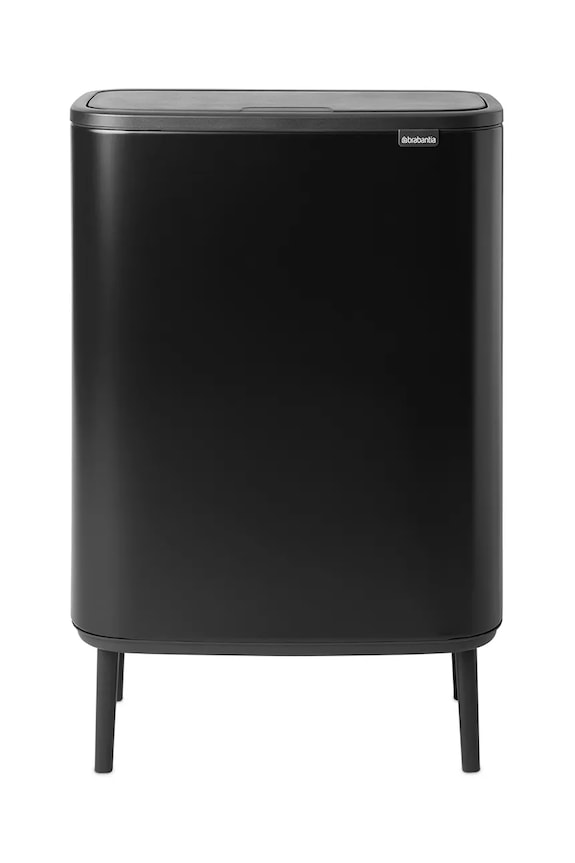 Koš za smeće Brabantia Bo Touch Hi 2 x 30 L crna 130625
