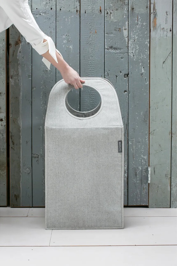 Brabantia kosz na pranie 55 L szary 120367