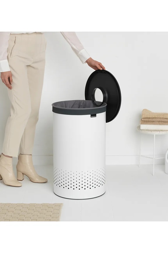 Καλάθι άπλυτων Brabantia 60 L 304880 λευκό