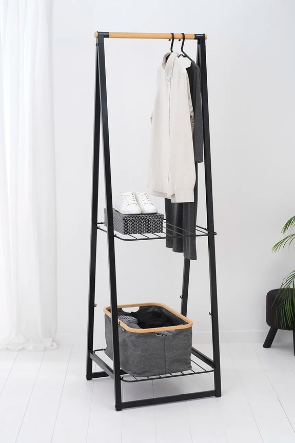 Кош за пране Brabantia Pepper Black 40 L 232725