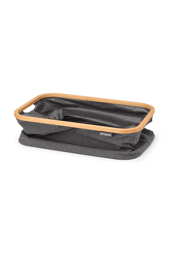 Баня Кош за пране Brabantia Pepper Black 40 L 232725 сив