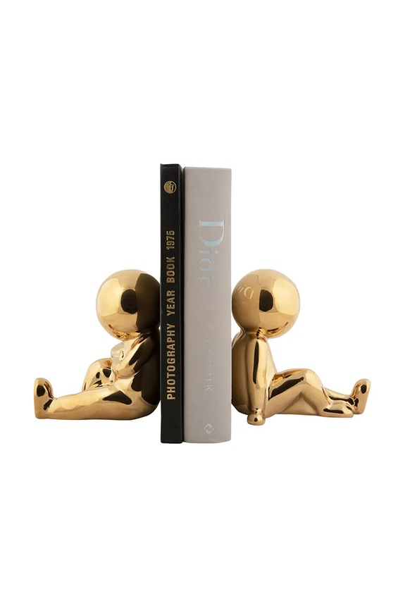 Present Time supporti per libri Bookend Joey PT4076GD multicolore AA00