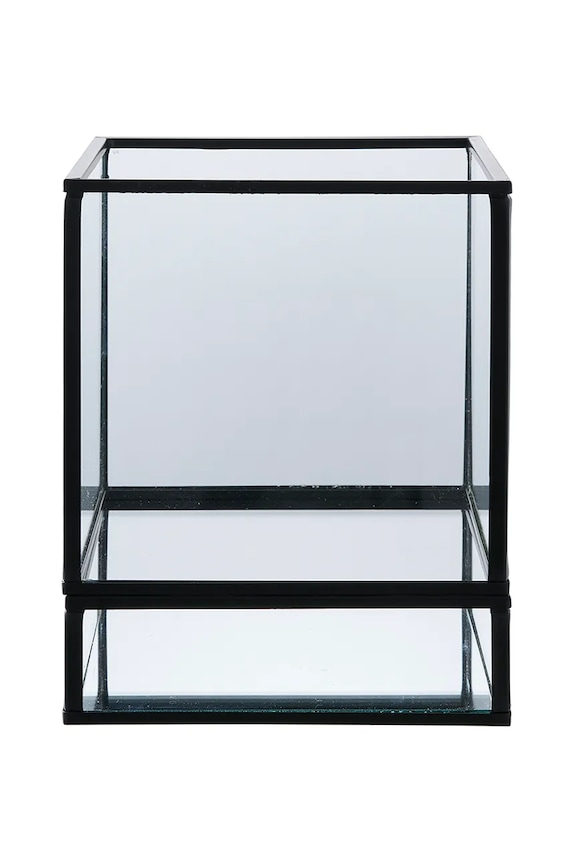 House Nordic sfesnic decorativ Hurricane negru 6407524