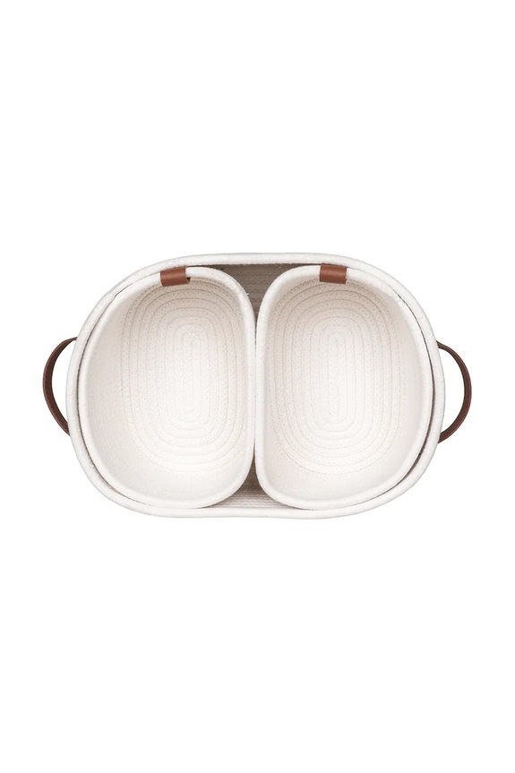 House Nordic zestaw koszy do przechowywania Jarana 3-pack biały 4401532