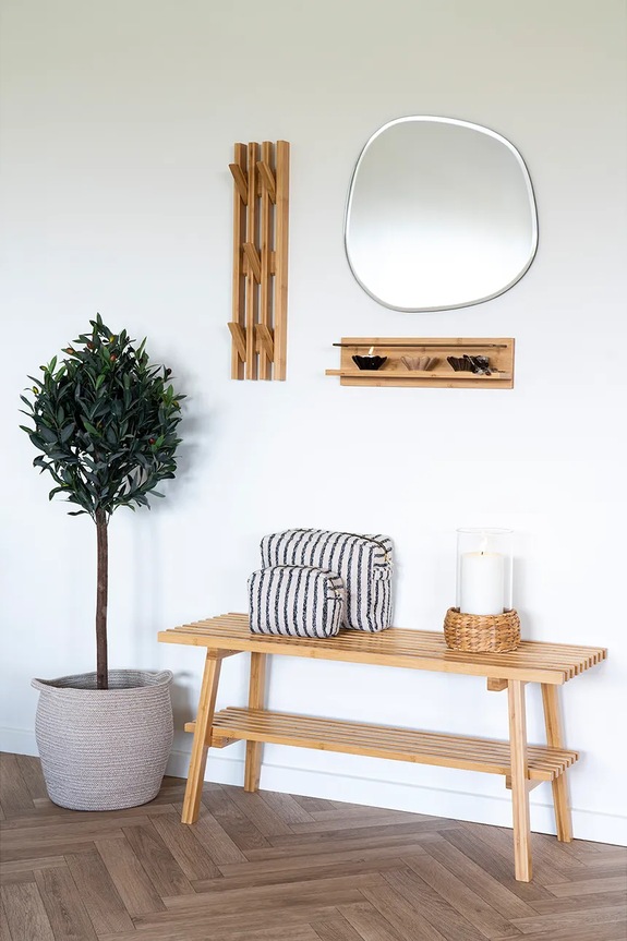 Вітальня та спальня Настінна полиця House Nordic Ember 4292246 бежевий