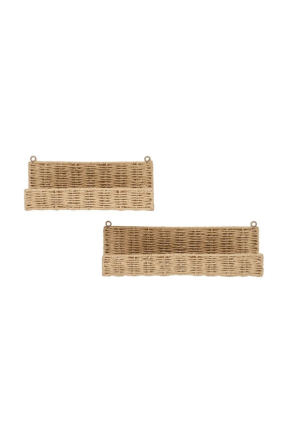 House Nordic scaffale a parete Treviso pacco da 2 beige 4282250