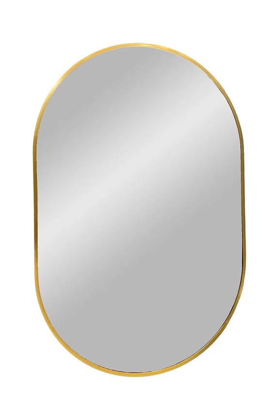 Zidno ogledalo House Nordic Madrid zlatna 4001550