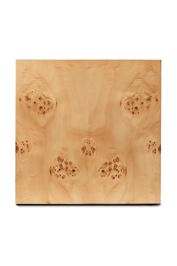 ferm LIVING asztal Burl Cube Side Table 1104270162 bézs AA00