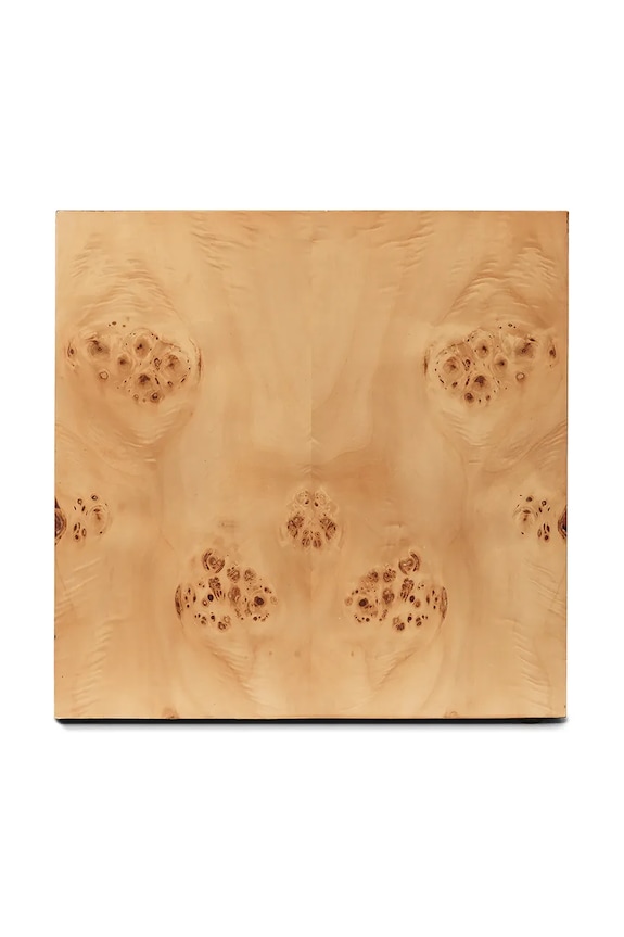 ferm LIVING asztal Burl Cube Side Table 1104270162 bézs AA00