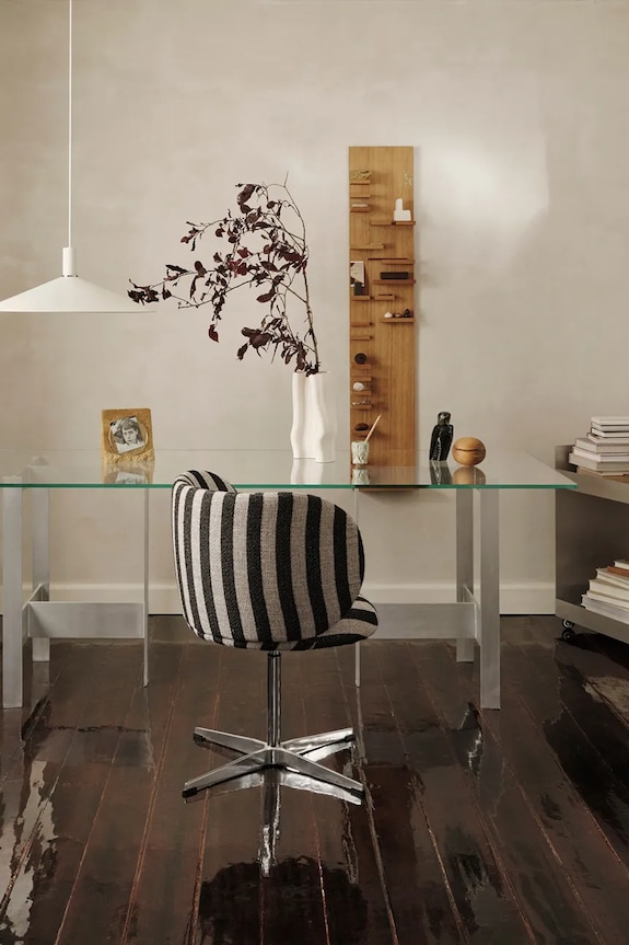 Стенен рафт ferm LIVING Parade 1104269832 кафяв AA00