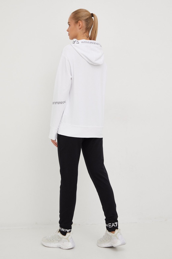 Oblečení Tepláková souprava EA7 Emporio Armani 8NTV52.TJCQZ.NOS bílá