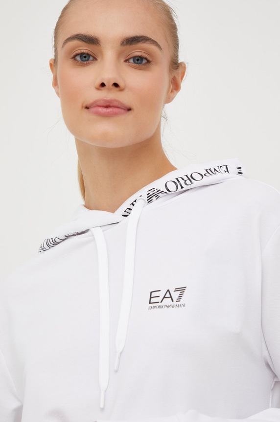 Tepláková souprava EA7 Emporio Armani bílá 8NTV52.TJCQZ.NOS