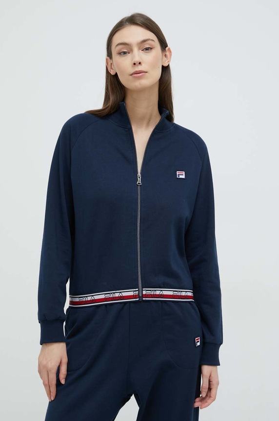 Fila dres lounge bawełniany FPW4096 granatowy AA00