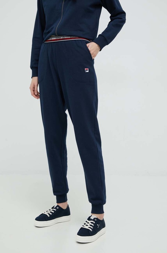 Odzież Fila dres lounge bawełniany FPW4096 granatowy