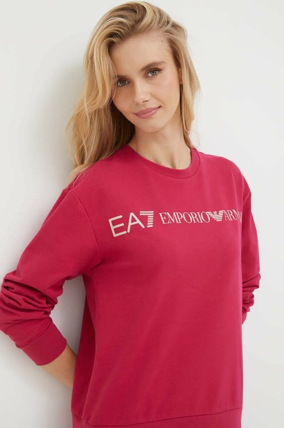 Tepláková souprava EA7 Emporio Armani 8NTV54.TJCQZ růžová