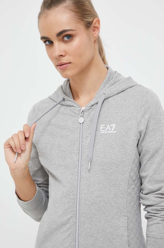 Tepláková souprava EA7 Emporio Armani 8NTV57.TJCQZ šedá