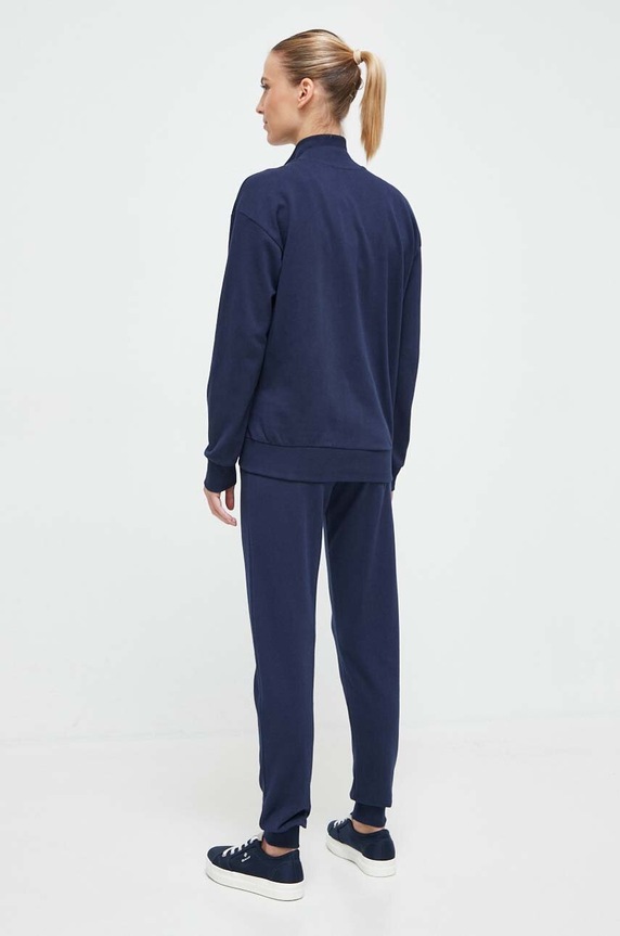 Pamučna trenirka Fila FPW4129 mornarsko plava AA00