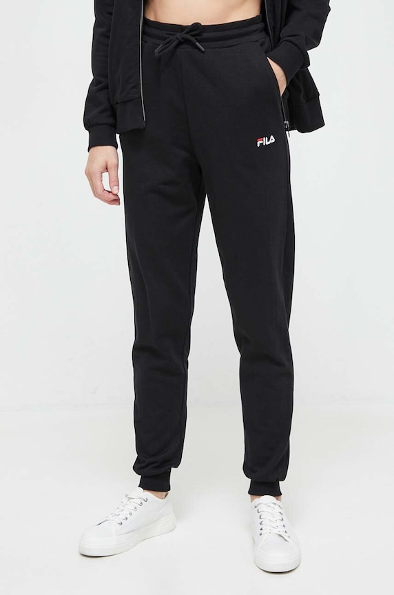 Fila dres bawełniany czarny FPW4129