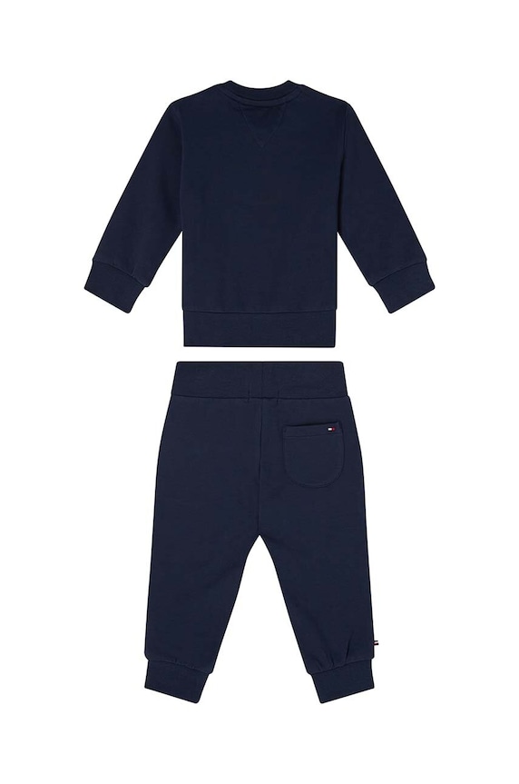 Detská tepláková súprava Tommy Hilfiger KN0KN01485.9BYY tmavomodrá AA00