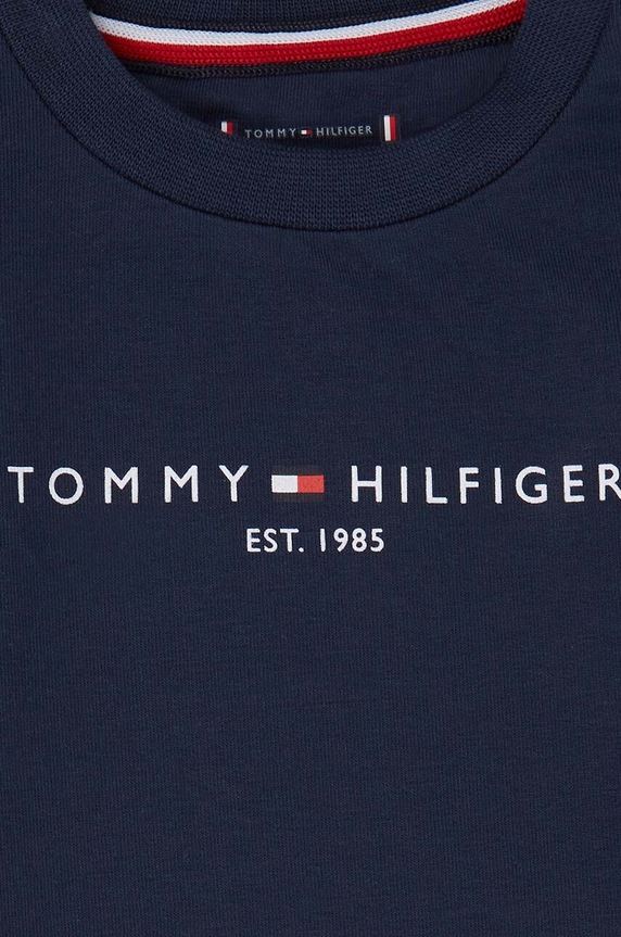 Dievča Detská tepláková súprava Tommy Hilfiger KN0KN01485.9BYY tmavomodrá