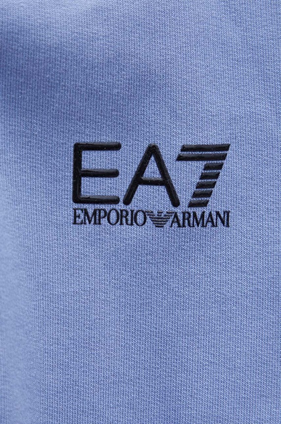 EA7 Emporio Armani dres bawełniany 8NPV80.PJ05Z niebieski