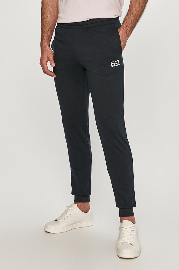 EA7 Emporio Armani dres bawełniany granatowy 8NPV80.PJ05Z