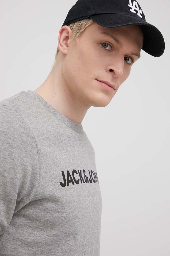 Jack & Jones dres 12182478.LightGreyM szary