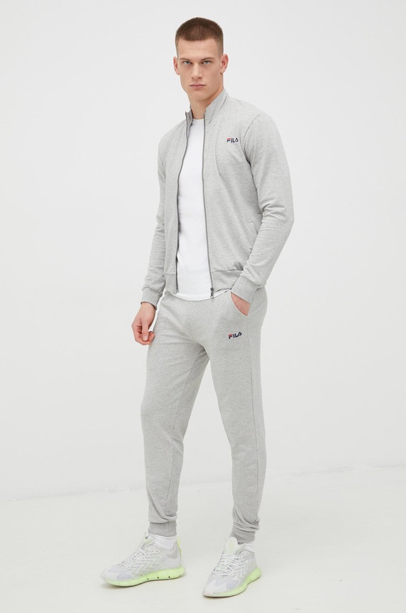 Fila dres FRENCH TERRY z elastanem szary FPS1089