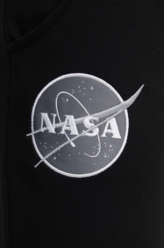 Donji dio trenirke Alpha Industries NASA Cargo Sweat Jogger NASA Cargo Sweat Jogger crna 118369.03