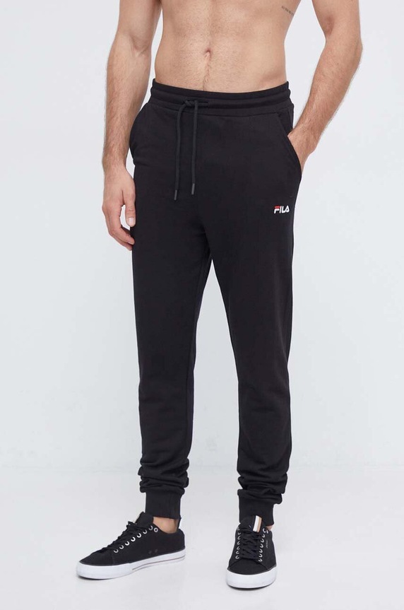 Fila dres bawełniany czarny FPW1141