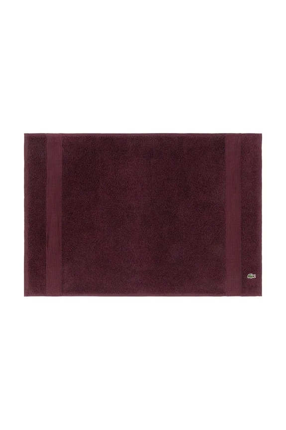 Lacoste covor de baie L LECROCO Bordeaux 50 x 70 cm burgundia 1059320
