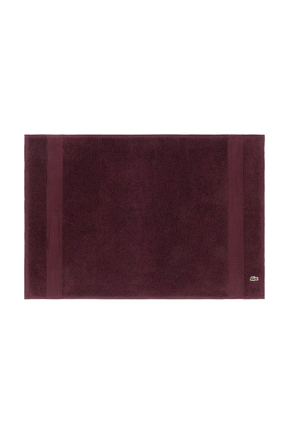 Lacoste covor de baie L LECROCO Bordeaux 50 x 70 cm burgundia 1059320