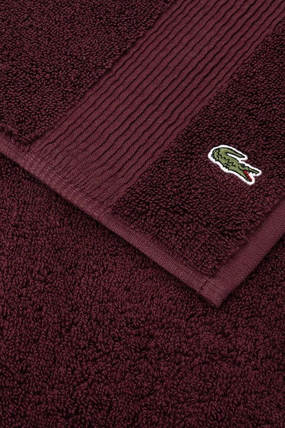 Lacoste covor de baie L LECROCO Bordeaux 50 x 70 cm 1059320 burgundia AA00