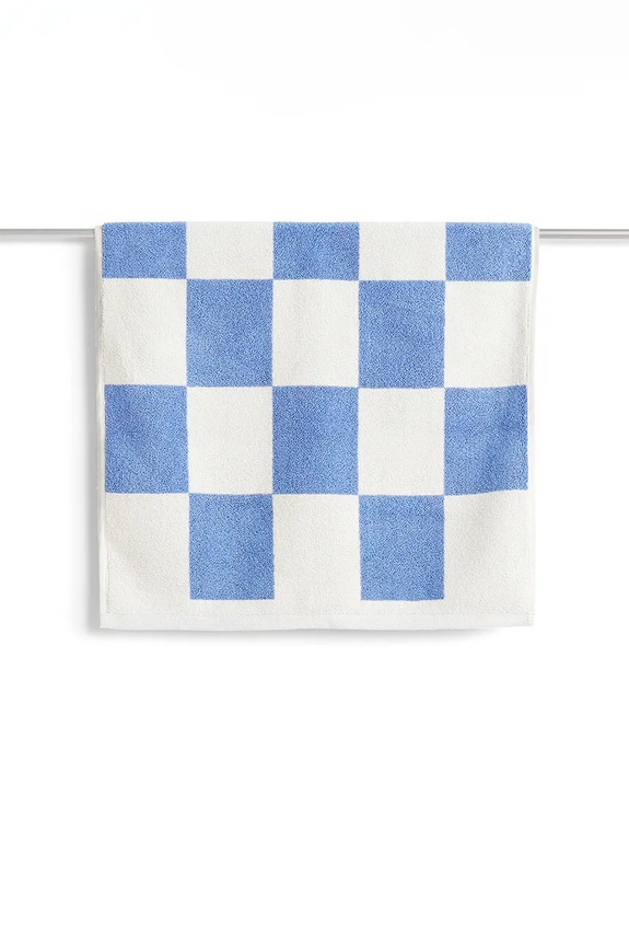 HAY covor de baie din bumbac Check 50 x 90 cm albastru AE739.E153.AB72
