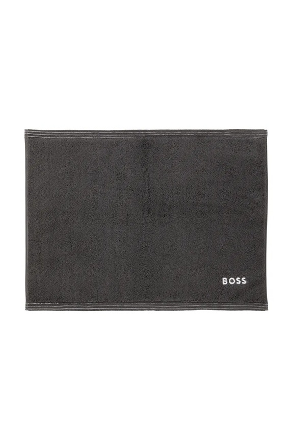 BOSS dywanik łazienkowy bawełniany EDGE Graphite 50 x 70 cm szary 1063572