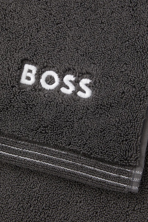 BOSS dywanik łazienkowy bawełniany EDGE Graphite 50 x 70 cm 1063572 szary AA00
