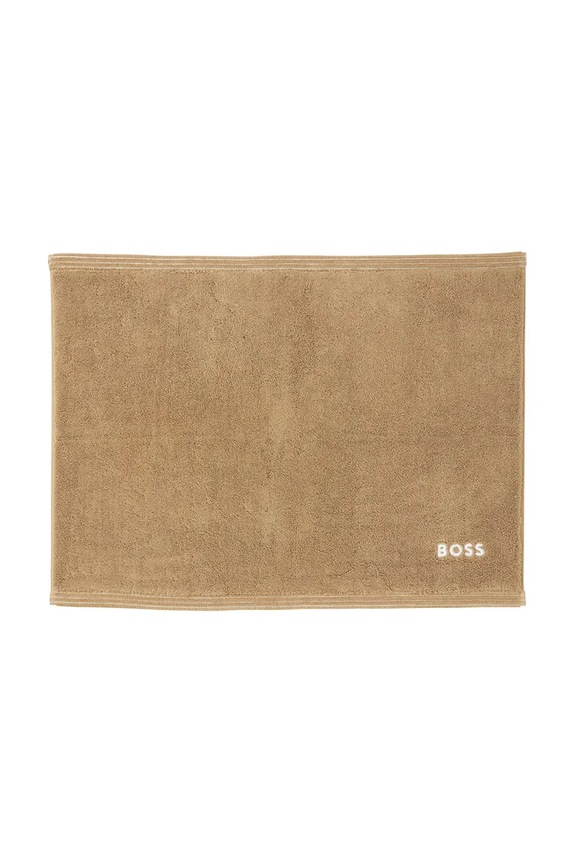 Pamučni tepih za kupaonicu BOSS EDGE Pecan 50 x 70 cm bež 1063666