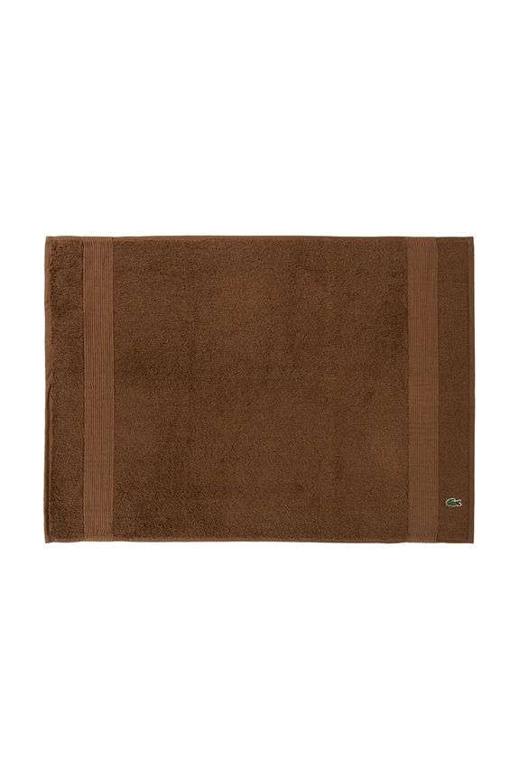 Pamučni tepih za kupaonicu Lacoste LLECROCO Pecan 50 x 70 cm smeđa 1062372