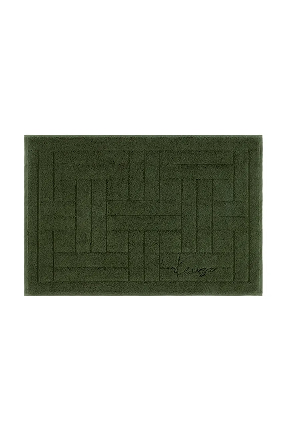 Pamučni tepih za kupaonicu Kenzo KWEAVE Kaki 55 x 80 cm zelena 1070389