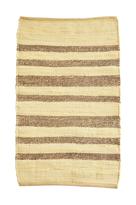 Madam Stoltz kúpeľnový koberec z textilného materiálu 60 x 90 cm žltá CJ.4684NYS