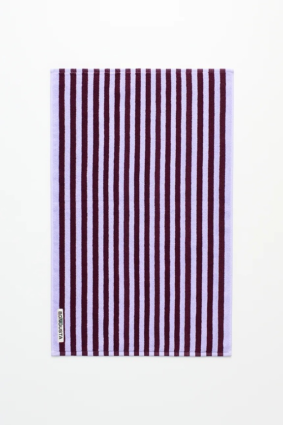 Bongusta χαλάκι μπάνιου βαμβακερό 50 x 80 cm μωβ BON66.019