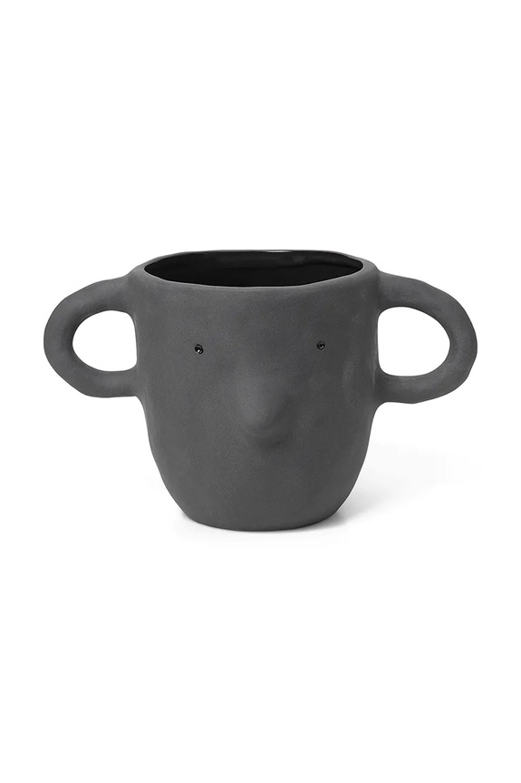 ferm LIVING mască de ghiveci Mus XL/26,6 x 15 cm gri 1104265387