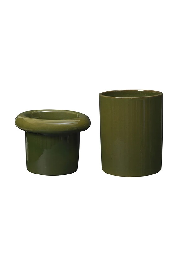 Lončanica ferm LIVING Rollo 31 x 36 cm 1104270647 zelena AA00