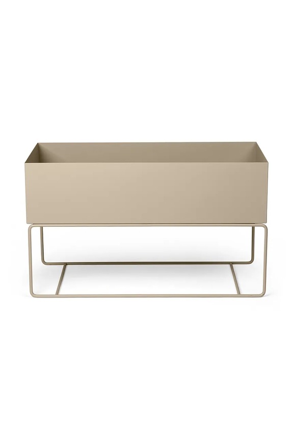 ferm LIVING vaso con telaio Plant Box L beige 110108693