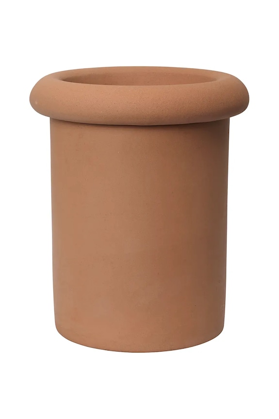 Lončanica ferm LIVING Rollo Pot 31 x 36 cm narančasta 1104270646