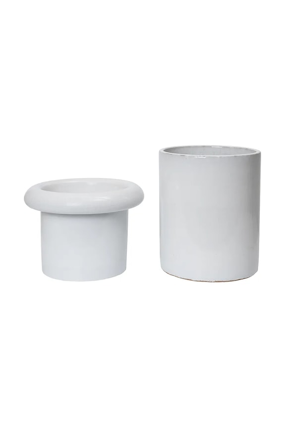 Lončanica ferm LIVING Rollo 31 x 36 cm 1104270648 bijela AA00