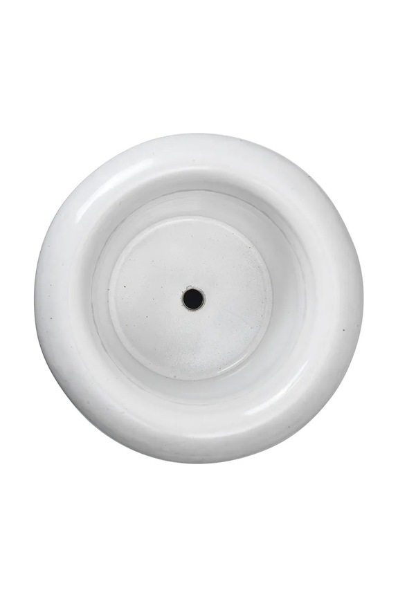 Dnevni boravak i spavaća soba Lončanica ferm LIVING Rollo 31 x 36 cm 1104270648 bijela