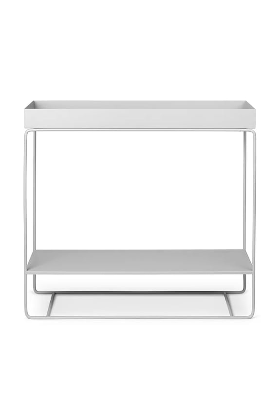 ferm LIVING virágcserép kerettel Plant Box Two-Tier 80 x 75 cm szürke 110261102