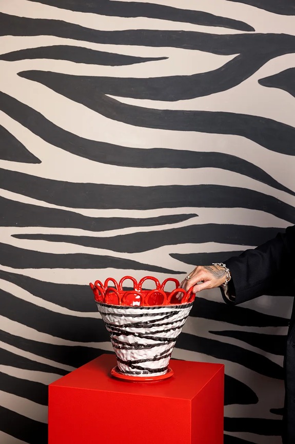 Σαλόνι και υπνοδωμάτιο Γλάστρα Byon x Emma Widell, Patty 25 cm L 5295303906 πολύχρωμο